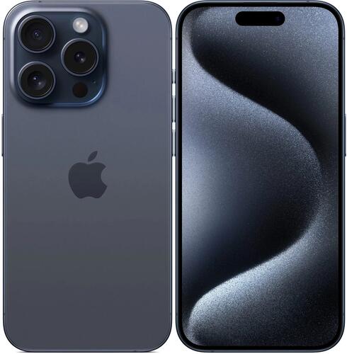 Купить 6.1" Смартфон Apple iPhone 15 Pro 512 ГБ синий  5432142. Характеристики, отзывы и цены в Донецке