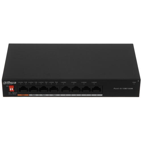 Купить Коммутатор Dahua DH-PFS3008-8ET-60  5434165. Характеристики, отзывы и цены в Донецке
