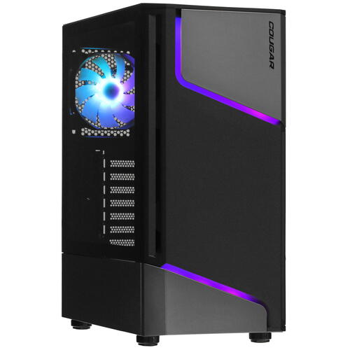 Купить Корпус Cougar MX360 RGB  черный  5091438. Характеристики, отзывы и цены в Донецке