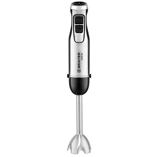 Купить Блендер погружной BRAYER BR1255 серебристый  9052427. Характеристики, отзывы и цены в Донецке