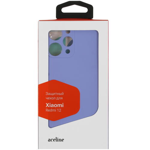 Купить Накладка  Aceline Liquid Silicone для Xiaomi Redmi 12 фиолетовый  5428611. Характеристики, отзывы и цены в Донецке