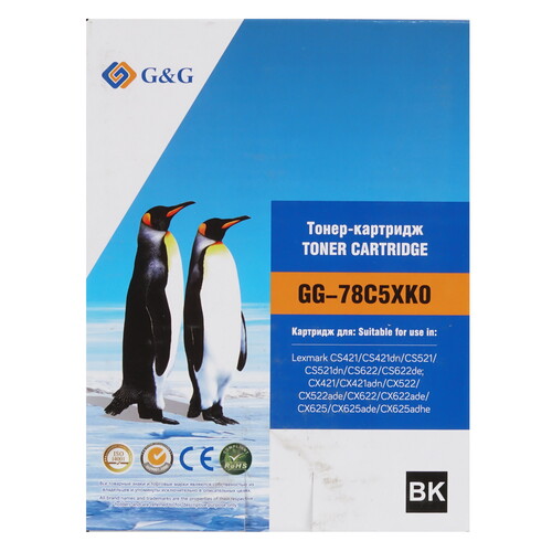 Купить Картридж лазерный G&G GG-78C5XK0 черный  9146327. Характеристики, отзывы и цены в Донецке