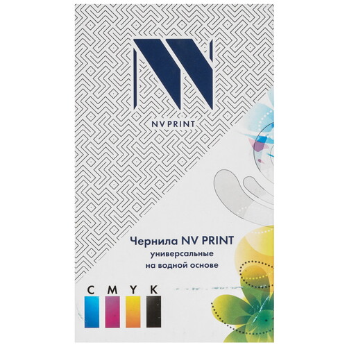 Купить Чернила водорастворимые NV Print NV-INK100-C-4 голубой, желтый, пурпурный, черный  9133611. Характеристики, отзывы и цены в Донецке