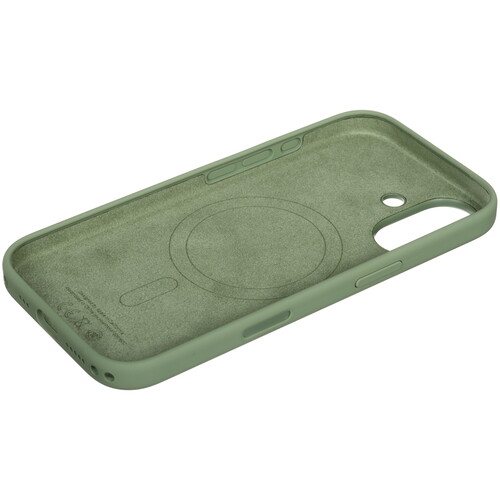 Купить Накладка  Apple Silicone Case для Apple iPhone 17 зеленый  5641853. Характеристики, отзывы и цены в Донецке