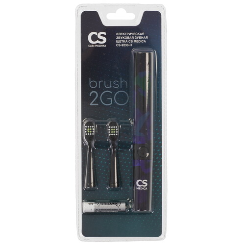 Купить Электрическая зубная щетка CS Medica CS-9230-H синий, черный  9150423. Характеристики, отзывы и цены в Донецке