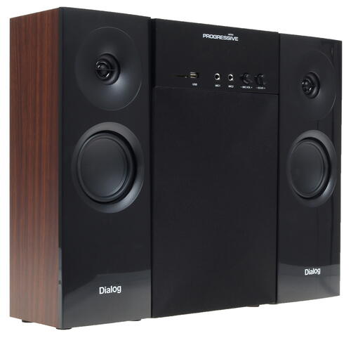 Купить Колонки Dialog Progressive AP-250 коричневый  1234487. Характеристики, отзывы и цены в Донецке