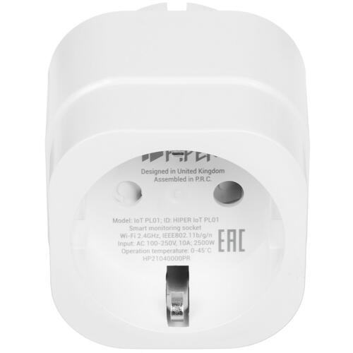 Купить Умная розетка Hiper IoT PL01  5063828. Характеристики, отзывы и цены в Донецке