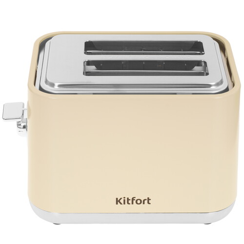 Купить Тостер Kitfort КТ-6558 бежевый  9272045. Характеристики, отзывы и цены в Донецке