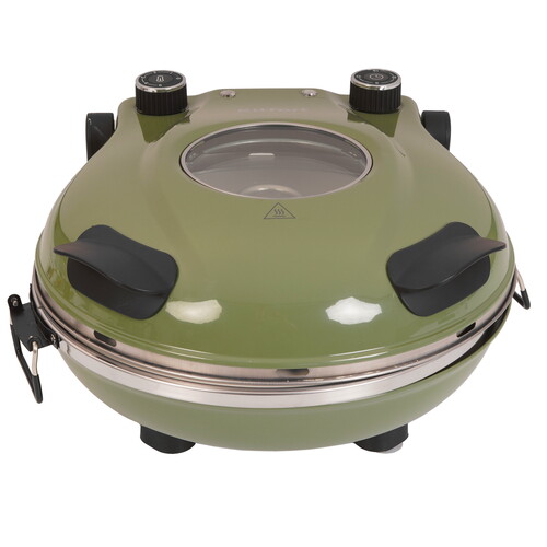 Купить Пицца-мейкер Kitfort КТ-4642 зеленый  9275030. Характеристики, отзывы и цены в Донецке