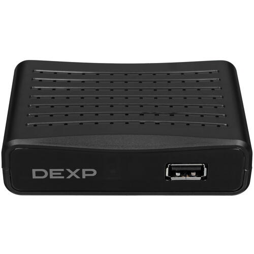 Купить Приставка для цифрового ТВ DEXP HD mini 32 черный  5054388. Характеристики, отзывы и цены в Донецке