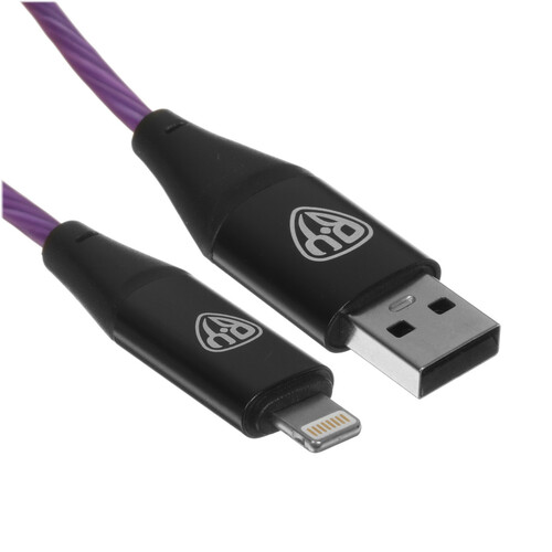 Купить Кабель круглый BY Lightning 8-pin - USB 2.0 Type-A фиолетовый 1 м  5482255. Характеристики, отзывы и цены в Донецке