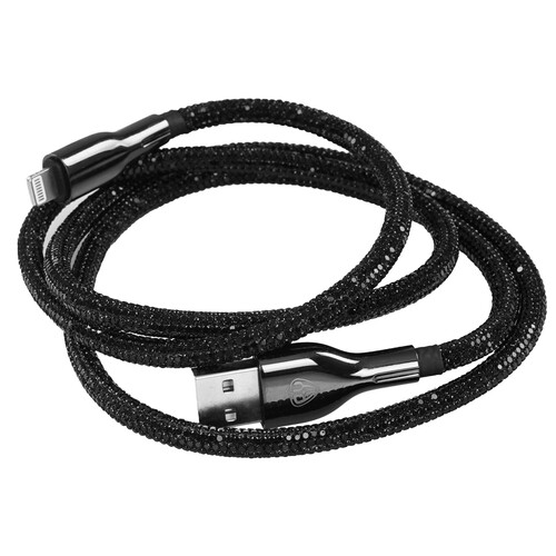 Купить Кабель круглый BY Lightning 8-pin - USB 2.0 Type-A черный 1 м  9201255. Характеристики, отзывы и цены в Донецке