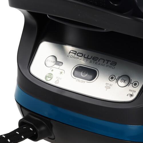 Купить Парогенератор Rowenta Compact Steam Pro DG7623 синий  9303068. Характеристики, отзывы и цены в Донецке