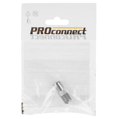 Купить Антенный переходник PROconnect TV - F  9096555. Характеристики, отзывы и цены в Донецке