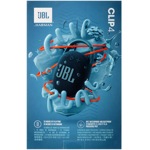 Купить Портативная колонка JBL CLIP 4, синий  5045855. Характеристики, отзывы и цены в Донецке