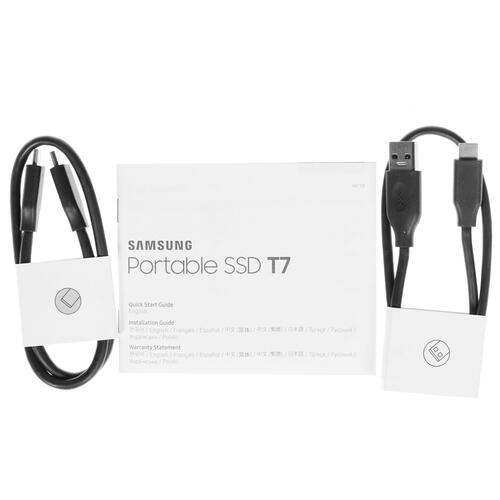 Купить 2000 ГБ Внешний SSD Samsung T7 [MU-PC2T0T/WW]  4703009. Характеристики, отзывы и цены в Донецке