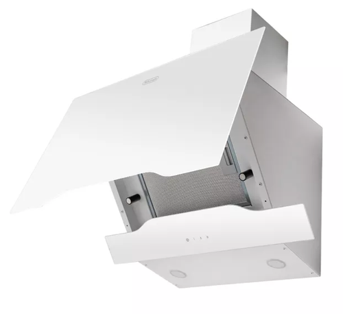 Купить Вытяжка наклонная DeLonghi Linea 608 BB белый/белый  9067484. Характеристики, отзывы и цены в Донецке