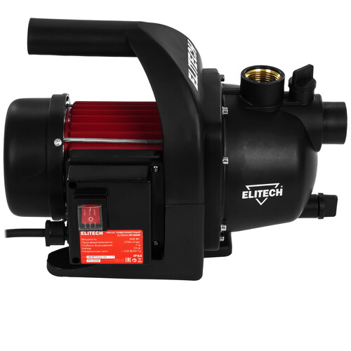 Купить Поверхностный насос Elitech НП 600П  9111716. Характеристики, отзывы и цены в Донецке