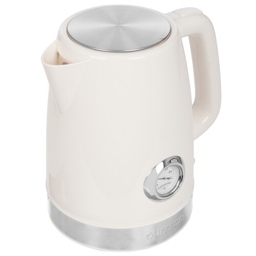 Купить Электрочайник Oursson KE1716P/IV бежевый  9081573. Характеристики, отзывы и цены в Донецке