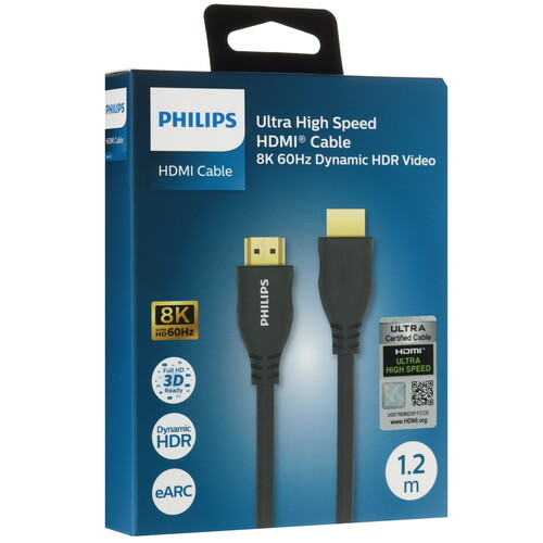 Купить Кабель  Philips HDMI - HDMI, 1.2 м  5635870. Характеристики, отзывы и цены в Донецке