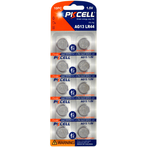 Купить Батарейка PKCELL AG13-10B LR44 (AG13/G13/LR1154/357A/A76)  9196079. Характеристики, отзывы и цены в Донецке