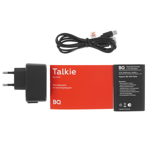 Купить Сотовый телефон BQ 2010 Talkie синий/черный  9234513. Характеристики, отзывы и цены в Донецке