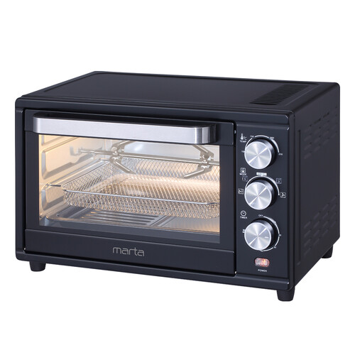 Купить Мини-печь MARTA MT-EO4293B черный  9033648. Характеристики, отзывы и цены в Донецке
