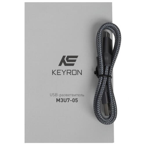 Купить USB-разветвитель KEYRON M3U7-05  5402310. Характеристики, отзывы и цены в Донецке