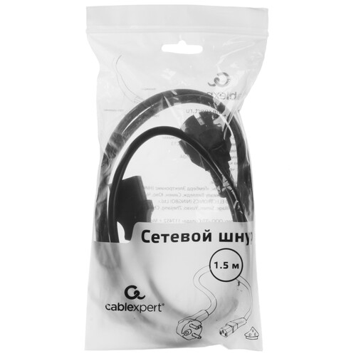 Купить Кабель питания Cablexpert IEC C13 - CEE 7/7  5614824. Характеристики, отзывы и цены в Донецке