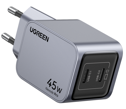 Купить Сетевое зарядное устройство Ugreen X707 серый  9147627. Характеристики, отзывы и цены в Донецке