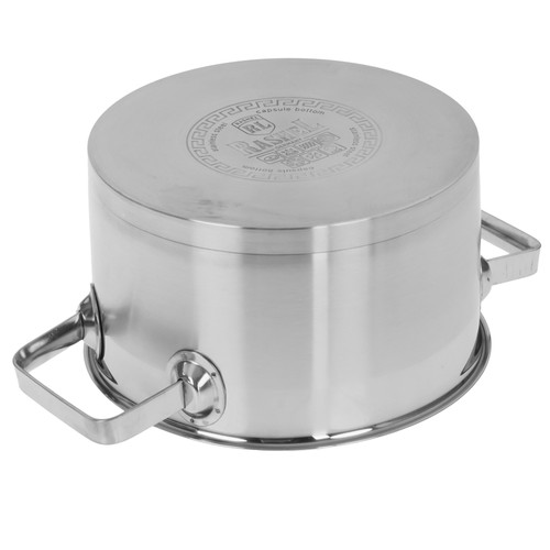 Купить Кастрюля Rashel Виктория R-270w 2.7 л 18 см серебристый  9321065. Характеристики, отзывы и цены в Донецке