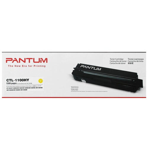 Купить Картридж лазерный Pantum CTL-1100HY желтый  4873599. Характеристики, отзывы и цены в Донецке