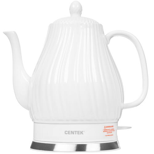 Купить Электрочайник Centek CT-0064 белый  8171941. Характеристики, отзывы и цены в Донецке