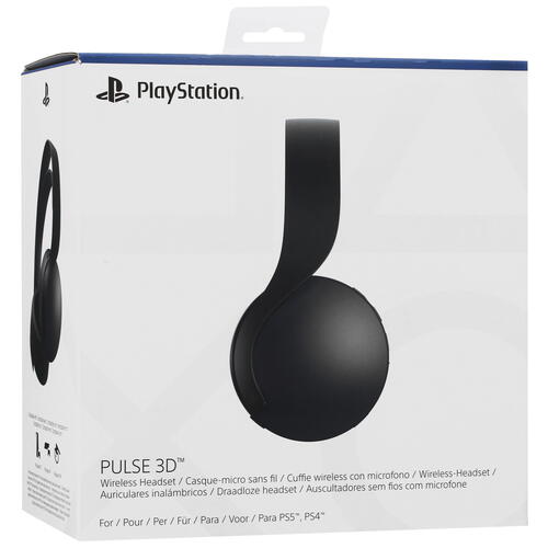 Купить Беспроводные/проводные наушники PlayStation PULSE 3D черный 2021  5070406. Характеристики, отзывы и цены в Донецке