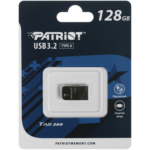 Купить Память USB Flash 128 ГБ Patriot Tab 300  5607011. Характеристики, отзывы и цены в Донецке