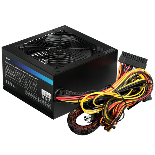 Купить Блок питания DEXP ATX White 350  черный  5434459. Характеристики, отзывы и цены в Донецке
