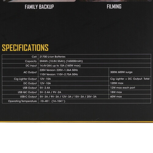 Купить Портативная зарядная станция Nitecore NPS600 черный  9170880. Характеристики, отзывы и цены в Донецке