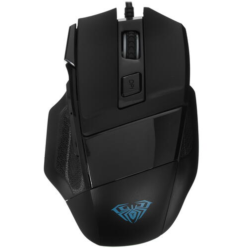 Купить Мышь проводная AULA S12 [80001184] черный  4832233. Характеристики, отзывы и цены в Донецке