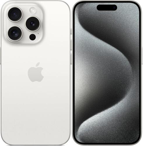Купить 6.1" Смартфон Apple iPhone 15 Pro 128 ГБ белый  5430546. Характеристики, отзывы и цены в Донецке