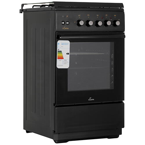 Купить Комбинированная плита Flama L RK 23-126 черный  5305311. Характеристики, отзывы и цены в Донецке