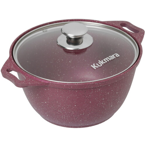Купить Кастрюля Kukmara Trendy style к31tsm 3 л 22 см красный  5447381. Характеристики, отзывы и цены в Донецке