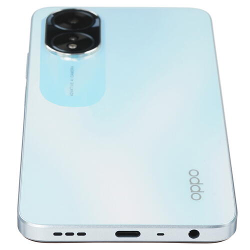 Купить 6.56" Смартфон OPPO A18 128 ГБ голубой  5436439. Характеристики, отзывы и цены в Донецке