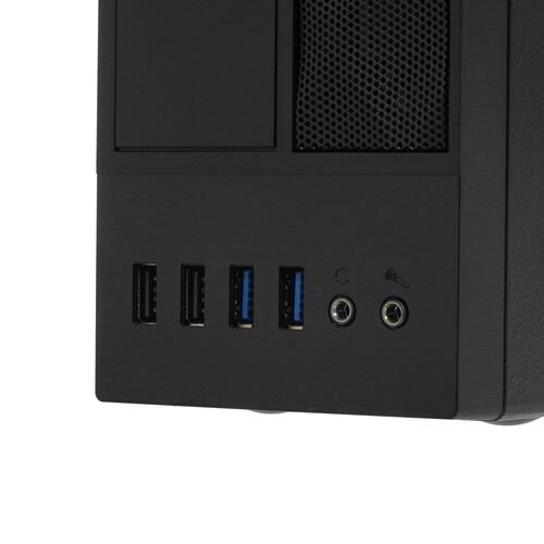 Купить Корпус InWin CE052S [6119246] черный  1100519. Характеристики, отзывы и цены в Донецке
