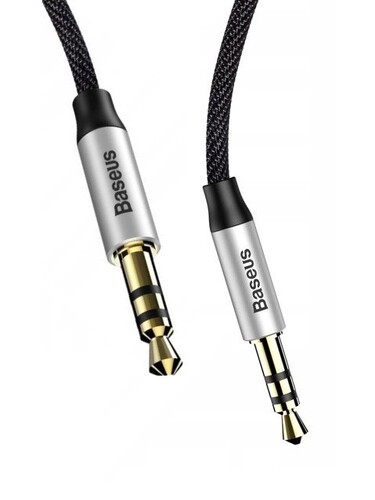 Купить Кабель   Baseus jack 3.5 мм - jack 3.5 мм черный  5619853. Характеристики, отзывы и цены в Донецке