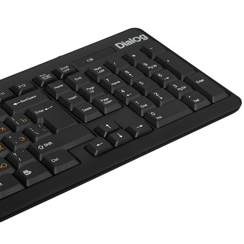 Купить Клавиатура+мышь беспроводная   Dialog Pointer KMROP-4020U черный  9975024. Характеристики, отзывы и цены в Донецке