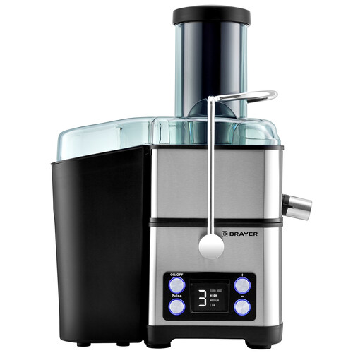 Купить Соковыжималка электрическая BRAYER BR1704 серебристый  5367842. Характеристики, отзывы и цены в Донецке