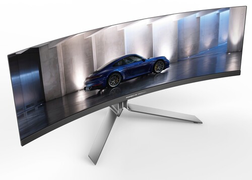 Купить 49" Монитор AOC PD49 черный  5622639. Характеристики, отзывы и цены в Донецке