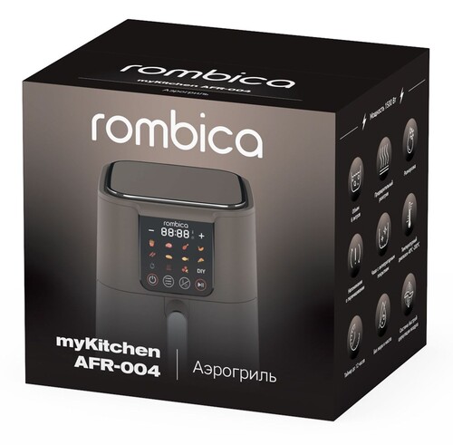 Купить Аэрогриль Rombica AFR-004 коричневый  5628265. Характеристики, отзывы и цены в Донецке