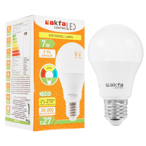 Купить Лампа светодиодная Akfa Lighting АК-TCS 7W  9162555. Характеристики, отзывы и цены в Донецке