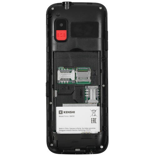 Купить Сотовый телефон KENSHI SM282 черный  9025348. Характеристики, отзывы и цены в Донецке